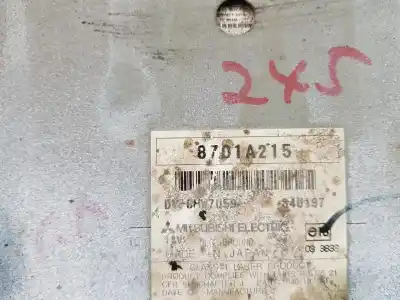 Pezzo di ricambio per auto di seconda mano impianto audio / radio cd per mitsubishi outlander (cw0) 2.0 di-d intense riferimenti oem iam 8701a215  