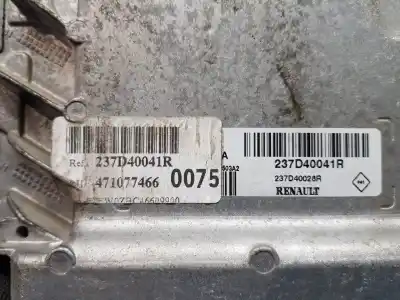 Second-hand car spare part ecu engine control for renault kangoo z.e. maxi 2-sitzer oem iam references 237d40041r  237d40028r