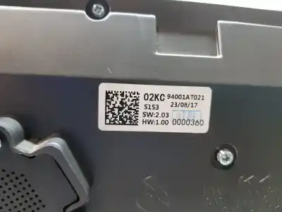 Peça sobressalente para automóvel em segunda mão quadrante por kia niro concept referências oem iam 94001at021  