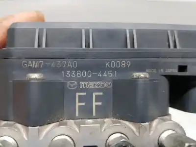 Peça sobressalente para automóvel em segunda mão abs por mazda 6 lim. (gh) sport referências oem iam gam7437a0  1338004451