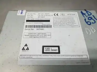 Second-hand car spare part audio system / radio cd for lexus nx essence oem iam references 8612078091  