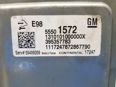 Автозапчасти б/у блок управления двигателем за opel mokka selective ссылки oem iam 55501572  395357783
