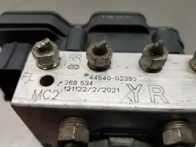 Peça sobressalente para automóvel em segunda mão abs por toyota auris advance referências oem iam 4454002380  0265242074