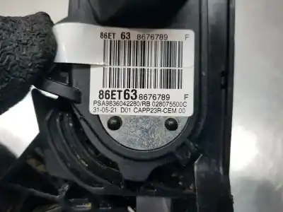 Recambio de automóvil de segunda mano de pedal acelerador para peugeot rifter active standard referencias oem iam 9836042280  