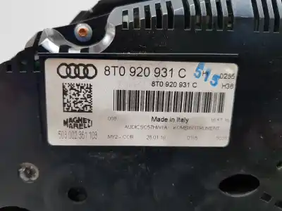 Peça sobressalente para automóvel em segunda mão quadrante por audi a5 coupe (8t) coupe referências oem iam 8t0920931c  