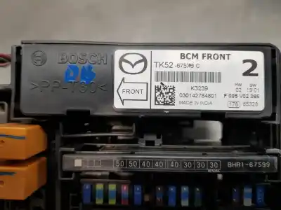 Second-hand car spare part fuse box unit for mazda 3 lim. () style oem iam references tk52675x0c  f005v02365