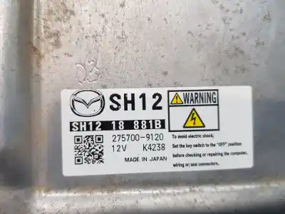 Second-hand car spare part ecu engine control for mazda 3 lim. () style oem iam references sh1218881b  2757009120