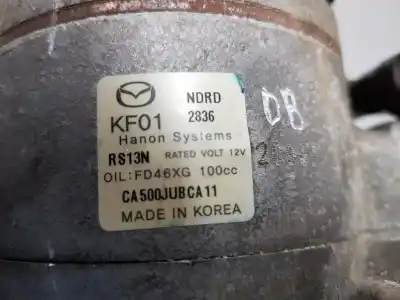 Second-hand car spare part air conditioning compressor for mazda 3 lim. () style oem iam references kd4561450a  