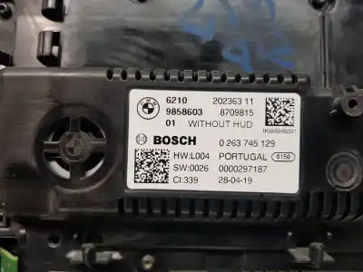 Tweedehands auto-onderdeel instrumentenpaneel voor bmw serie 3 berlina (g20) sport oem iam-referenties 62109858603  0263745129