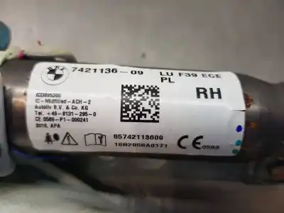 Автозапчасти б/у передняя правая подушка безопасности за bmw x2 (f39) xdrive 20 d ссылки oem iam 72127421136  7421135
