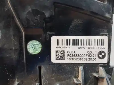 Автозапчасти б/у правый задний фонарь за bmw x2 (f39) xdrive 20 d ссылки oem iam 63217420738 7420738 63217420738