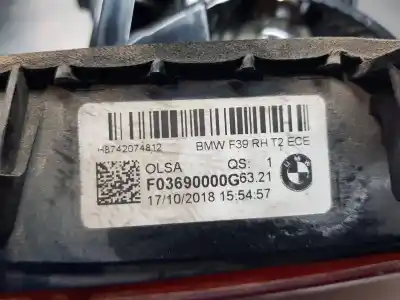 Автозапчасти б/у внутренний правый задний фонарь за bmw x2 (f39) xdrive 20 d ссылки oem iam 63217420748 7420748 63217420748