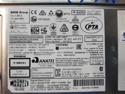 Peça sobressalente para automóvel em segunda mão sistema de áudio / rádio cd por bmw x2 (f39) xdrive 20 d referências oem iam 65129441863  9441863