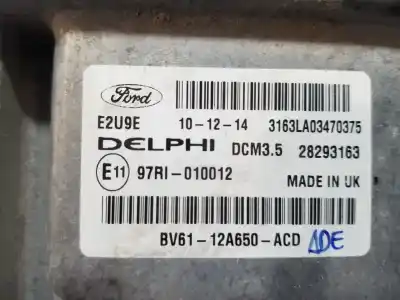 Автозапчастина б/у ебу контролер двигуна для ford grand c-max titanium посилання на oem iam bv6112a650acd  28293163
