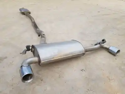 Second-hand car spare part rear muffler for bmw x2 (f39) xdrive 20 d oem iam references 18308593644
