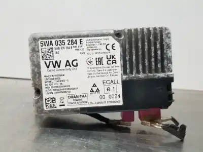 Second-hand car spare part ELECTRONIC MODULE for AUDI A1 SPORTBACK (GBA)  OEM IAM references 5WA035284E  5WA035284B