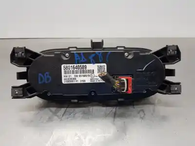 Second-hand car spare part heating / air conditioning control panel for iveco daily furgón fg h2 33 s ... v batalla 3520 oem iam references 5801640589  
