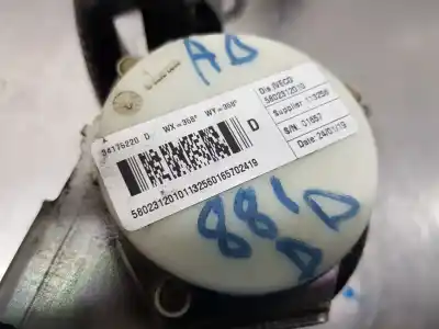 Second-hand car spare part front right seat belt for iveco daily furgón fg h2 33 s ... v batalla 3520 oem iam references 5802312010  