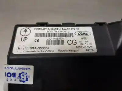 Second-hand car spare part comfort module for ford fiesta (cb1) active oem iam references 8v5115k600cg  f005v00962