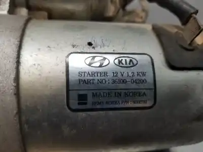 Peça sobressalente para automóvel em segunda mão motor de arranque por kia stonic (ybcuv) eco dynamic referências oem iam 3610004200  