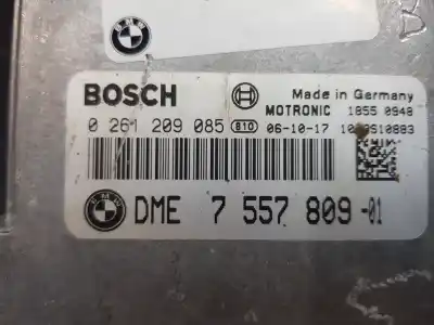 Second-hand car spare part ecu engine control for bmw serie 1 berlina (e81/e87) 116i oem iam references 7557809  0261209085