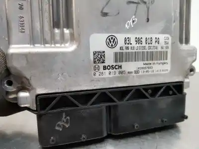 Second-hand car spare part ecu engine control for seat exeo berlina (3r2) reference oem iam references 03l906018pq  0281019005