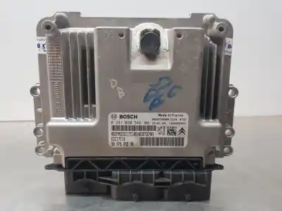 Piesă de schimb auto la mâna a doua UNITATE DE CONTROL MOTOR ECU pentru PEUGEOT PARTNER KASTEN  Referințe OEM IAM 9807885980 9666729580 0281030546