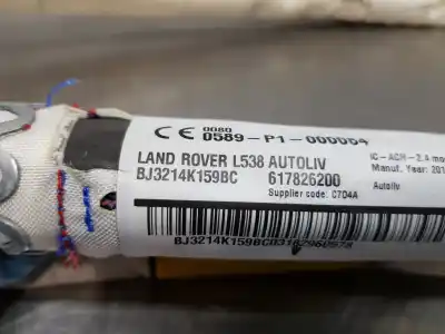 Автозапчасти б/у передняя правая подушка безопасности за land rover evoque hse dynamic ссылки oem iam lr026028  bj3214k159bc