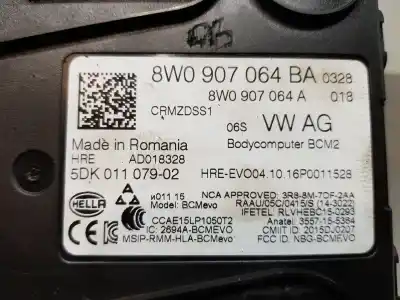 Second-hand car spare part comfort module for audi a4 (b9) quattro oem iam references 8w0907064a 8w0907064ah 8w0907064ba