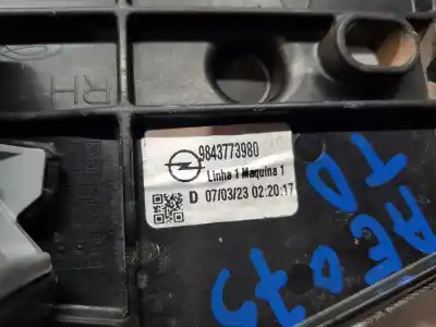 Pezzo di ricambio per auto di seconda mano alzacristalli posteriore destro per opel mokka 1.2 gs line [1.2 ltr. - 96 kw] riferimenti oem iam 9843773980  