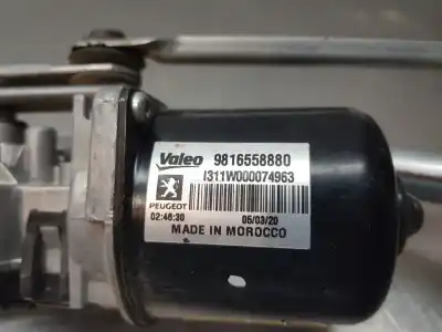 Second-hand car spare part front windshield wiper motor for peugeot rifter active standard oem iam references 9816558880  