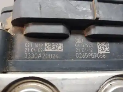 Peça sobressalente para automóvel em segunda mão abs por opel crossland x selective referências oem iam 39242804  0265957058