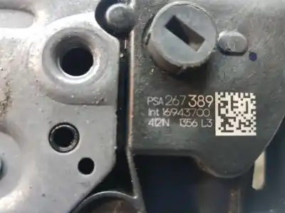 Peça sobressalente para automóvel em segunda mão fechadura da porta dianteira esquerda por opel crossland x selective referências oem iam 3558112  16943700