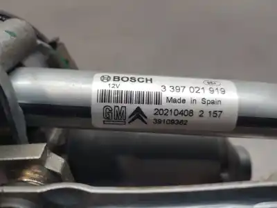 Peça sobressalente para automóvel em segunda mão motor do limpa para brisas por opel crossland x selective referências oem iam 39109362  3397021919