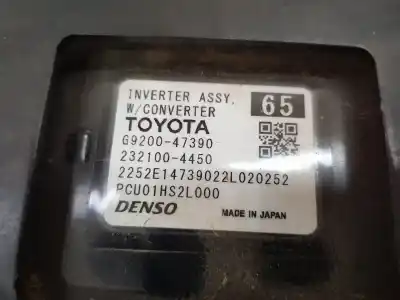 Second-hand car spare part battery for toyota corolla (e21) hev oem iam references g92a047220  g920047390