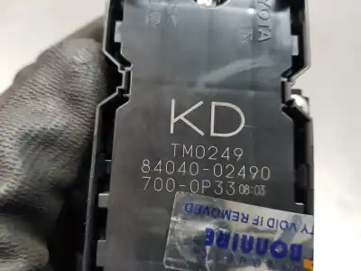 Second-hand car spare part left front power window switch for toyota corolla (e21) hev oem iam references 8404002490  