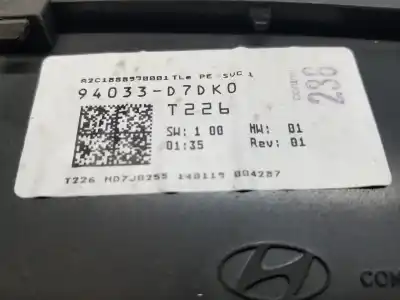 Peça sobressalente para automóvel em segunda mão quadrante por hyundai tucson klass bluedrive referências oem iam 94033d7dk0  