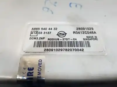 Автозапчастина б/у ебу контролер двигуна для ssangyong rodius premium посилання на oem iam a6655404432  28091029