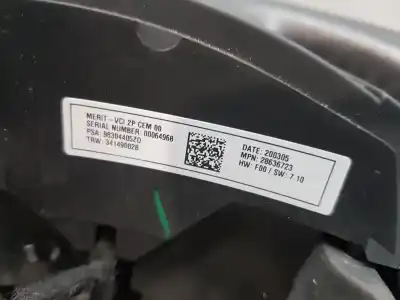 Автозапчастина б/у кермо для citroen c4 cactus shine посилання на oem iam 98304405zd  