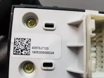 Second-hand car spare part left front power window switch for kia ceed concept oem iam references 93570j7120wk  93570j7120