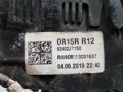 Second-hand car spare part right tailgate light for kia ceed concept oem iam references 92402j7150  