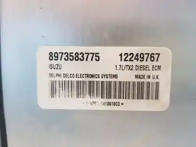 Tweedehands auto-onderdeel ecu motorcontroller voor opel combo tourer oem iam-referenties 12249767  8973583775