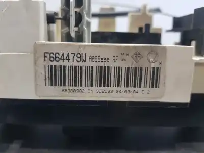 Second-hand car spare part climate control for citroen c2 audace oem iam references 6451kr  f664479w