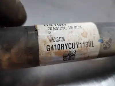 Second-hand car spare part front right transmission for kia ceed drive oem iam references 49501g4100  