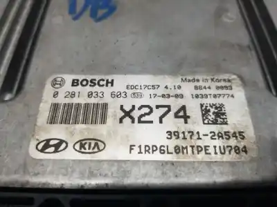 Second-hand car spare part ecu engine control for kia carens ( ) drive oem iam references 391712a545  0281033603