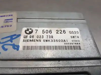 Peça sobressalente para automóvel em segunda mão unidade de controle automática da caixa de câmbio por bmw x5 (e53) sport referências oem iam 7506226  96023739