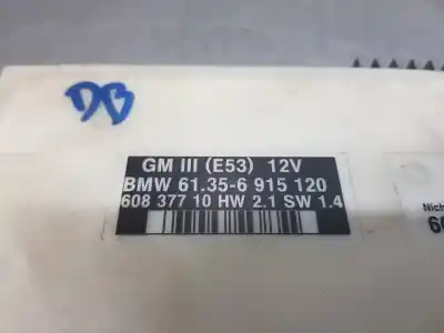 Second-hand car spare part electronic module for bmw x5 (e53) sport oem iam references 61356915120  