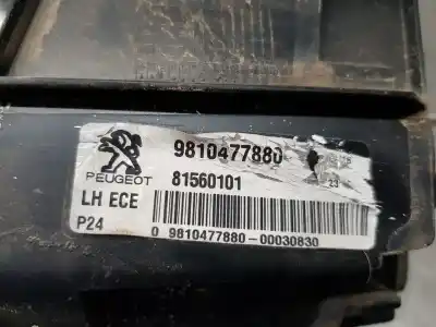 Автозапчастина б/у внутрішній лівий задній ліхар для peugeot 3008 allure посилання на oem iam 9810477880  