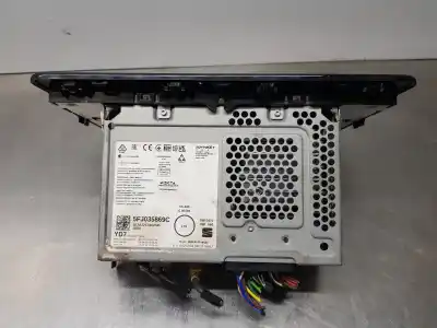 Second-hand car spare part multifunction display for seat arona style oem iam references 5fj035869c  