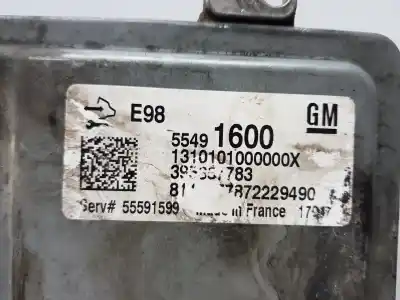 Second-hand car spare part ecu engine control for opel meriva b enjoy oem iam references 55491600  